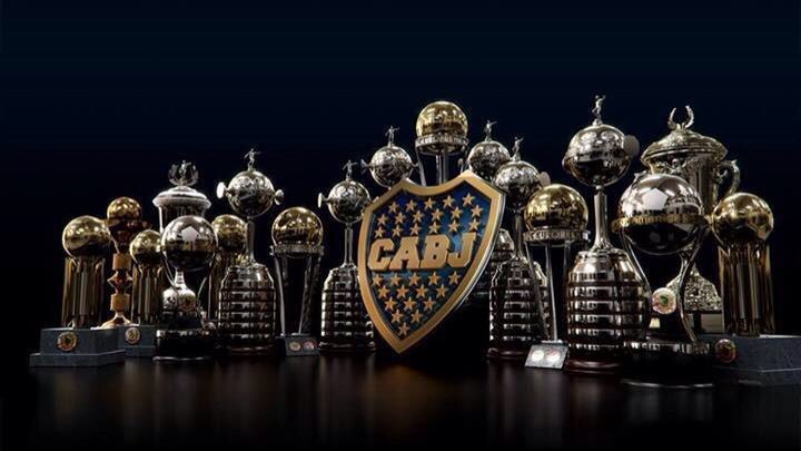 Copas y trofeos conquistados por Boca Juniors.